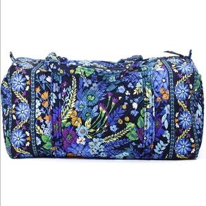 Vera Bradley Large Duffel, Midnight Blues